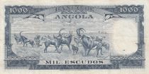 Angola 1000 Escudos - A. Tomas - barrage - 10-06-1970 - Série L7Ab