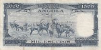 Angola 1000 Escudos - A. Tomas - dam - 10-06-1970 - Serial 30tTS