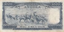 Angola 1000 Escudos - A. Tomas - dam - 10-06-1970 - Serial 55aA