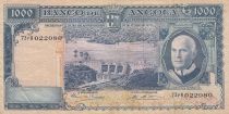 Angola 1000 Escudos - A. Tomas - dam - 10-06-1970 - Serial 73rR