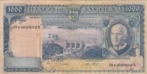 Angola 1000 Escudos - A. Tomas - dam - 10-06-1970 - Serial G9eJ