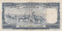 Angola 1000 Escudos - A. Tomas - dam - 10-06-1970 - Serial v2HG