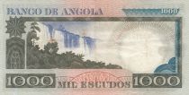 Angola 1000 Escudos - L. de Camoes - Cascade - 10-06-1973 - Série AD