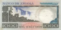 Angola 1000 Escudos - L. de Camoes - Cascade - 10-06-1973 - Série AW