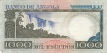 Angola 1000 Escudos - L. de Camoes - Cascade - 10-06-1973 - Série AY