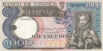 Angola 1000 Escudos - L. de Camoes - Cascade - 10-06-1973 - Série Z0