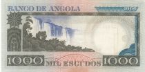 Angola 1000 Escudos - L. de Camoes - Cascade - 10-06-1973 - Série Z0