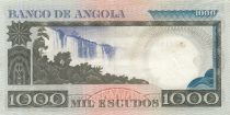 Angola 1000 Escudos - L. de Camoes - Cascade - 10-06-1973 - Série ZR