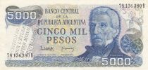 Argentina  5000 pesos - French Association for the Study of Paper Money - 1999