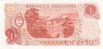 Argentina 1 Peso General Manuel Belgrano - Bariloche-Llao-Llao - Serial F