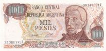 Argentina 1000 Pesos - Gen. San Martin - ND (1979-1980) - Serial F