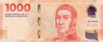 Argentina 1000 Pesos - José Francisco de San Martin - 2024 - Letter P