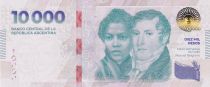 Argentina 10000 Pesos - Maria Remedios del Valle - Manuel Belgrano - Jura a la Bandera - Serial A-  2024