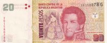 Argentina 20 Pesos - Juan Manuel De Rosas - Boats - ND (2003) - Serial G