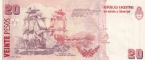 Argentina 20 Pesos - Juan Manuel De Rosas - Boats - ND (2003) - Serial G