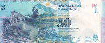 Argentina 50 Pesos - Malvinas - Cavalier - ND (2015) - Serial A