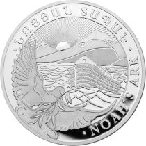 Armenia  500 Dram Noah\'s Arch - 1 Ounce Silver 2025