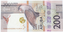 Aruba 200 Florin - Caracara huppé - 2019 - Hybride