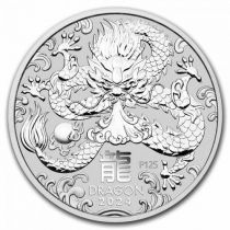 Australia  1 Dollar Year of the Dragon - 1 Ounce Silver 2024