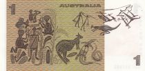 Australia 1 Dollar  Elizabeth II - Australia - 1983 - Serial DGZ