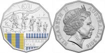 Australia 50 Cents Australia at war - Korean war 2016