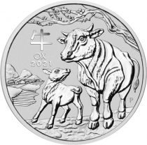 Australie Année du Buffle - 1 Kg Argent Australie 2021