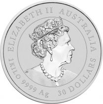 Australie Année du Buffle - 1 Kg Argent Australie 2021