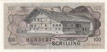 Austria 100 Schilling - Angelika Kauffmann - Serial CC - 1969 - P.145