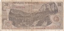 Austria 20 schilling - Carl Ritter - Serial JM - 1967 - P.142