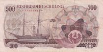 Austria 500 Schilling - Josef Ressel - Boat - Serial EL - 1965