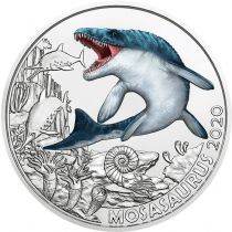 Autriche 3 Euros Autriche 2020 - Le Mosasaurus (Nouvelle collection)