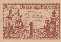 B A O 1 Franc - Marron - ND (1944)