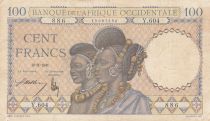 B A O 100 francs - Femmes Foulahs - Série Y.604 - 1941