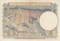 B A O 5 Francs - Caféier - Tisseran - 06-03-1941 - Série G.7447