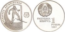 Belarus 1 rouble - Biathlon - 1997