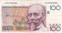 Belgique 100 Francs - Hendrik Beyaert, sign au dos - ND1992-94