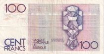 Belgique 100 Francs - Hendrik Beyaert, sign au dos - ND1992-94