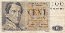 Belgique 100 Francs - Léopold Ier - 18-04-1958 - W282