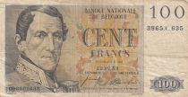 Belgique 100 Francs Leopold I - 22-07-1953 -P.129b