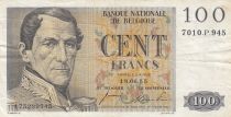 Belgium 100 Francs Leopold I - 17-05-1955 - VF - P.945