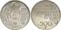 Belgium 500 Francs, Five Kings  - 1980