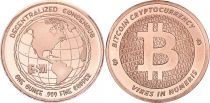 Bitcoin - 1 Ounce Copper