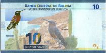 Bolivia 10 Bolivianos  Bolivian Heroes  - Giant humming-bird - ND (2018)