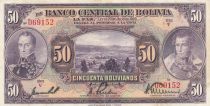 Bolivie 100 Bolivianos - S. Bolivar - J. de Sucre - 20-07-1928 - Série V