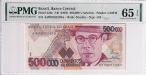 Brazil 500000 Cruzeiros, Mario de Andrade - ND (1993) - Letter A