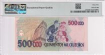 Brazil 500000 Cruzeiros, Mario de Andrade - ND (1993) - Letter A