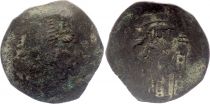 Byzantine Empire Alexis III - Aspron Trachy, Type 3 - 1195 / 1203 Constantinople