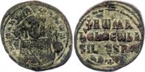 Byzantine Empire Constantin VII - Follis, Classe 5, Seul - 945 / 950 Constantinople