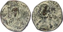 Byzantine Empire Constantin X - Follis, Classe 1, avec Eudoxie - 1059 / 1167 Constantinople