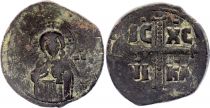 Byzantine Empire Michel IV - Follis, Anonyme, Classe C - 1034 / 1041 Constantinople